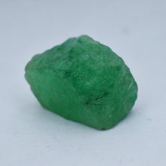 Natural Emerald Huge Rough 122.40 Ct Earth Mined Certified Green Loose Gemstone Rough Uncut Healing Earth Mined Colombian Mines Rare Found Rock Gemstone