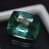 Sapphire Stunning Quality Natural CUSHION Cut 8.55 Ct CERTIFIED Loose Gemstone Bluish Green