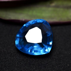 Certified Blue Sapphire 9.30 Ct Natural Pear Shape Sapphire Gem Stone Best CERTIFIED Loose Gemstones