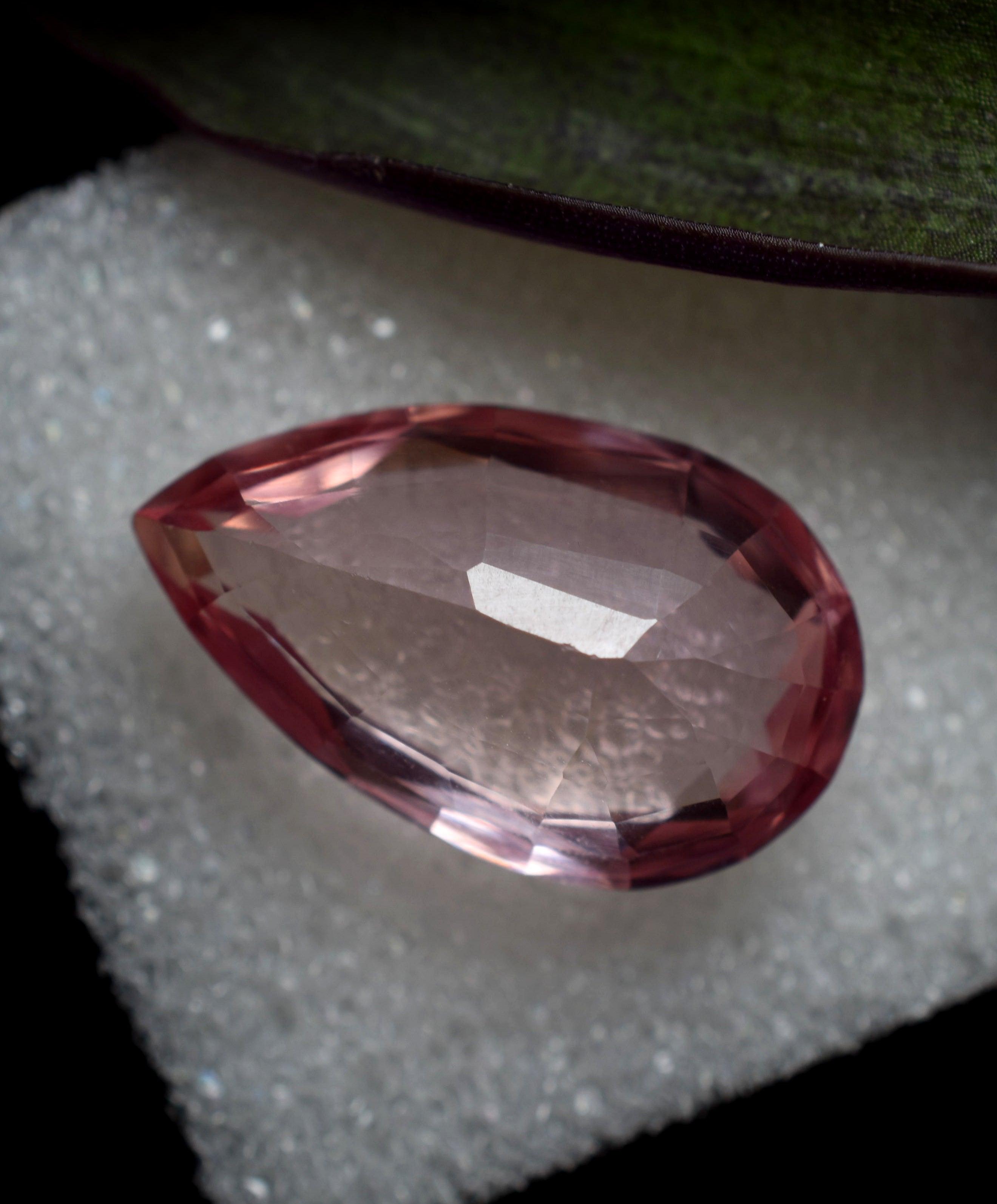 Natural Padparadscha Flawless Pear Cut 10.45 Ct CERTIFIED Loose Gemstone Stunning Quality Padparadscha Sapphire