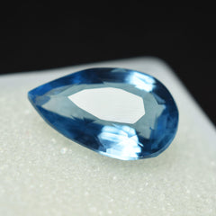 Blue Sapphire 6.50 Ct Beautiful Natural CERTIFIED Loose Gemstone Authentic BLUE Sapphire Pear Shape A+ Quality