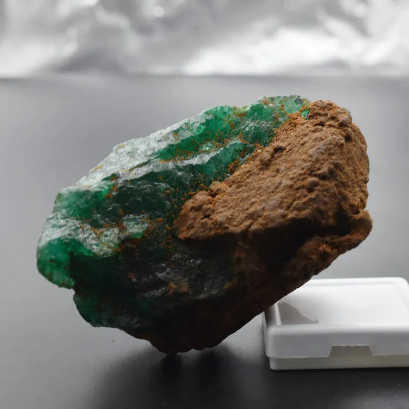 green emerald rough gemstone natural formation