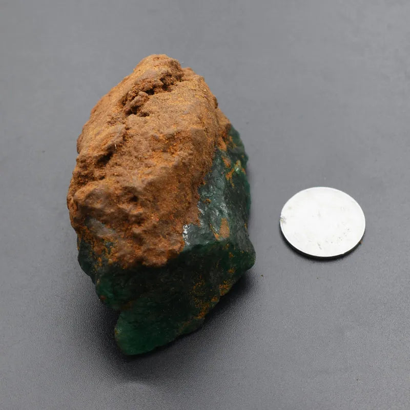 green emerald rough gemstone for jewelry making
