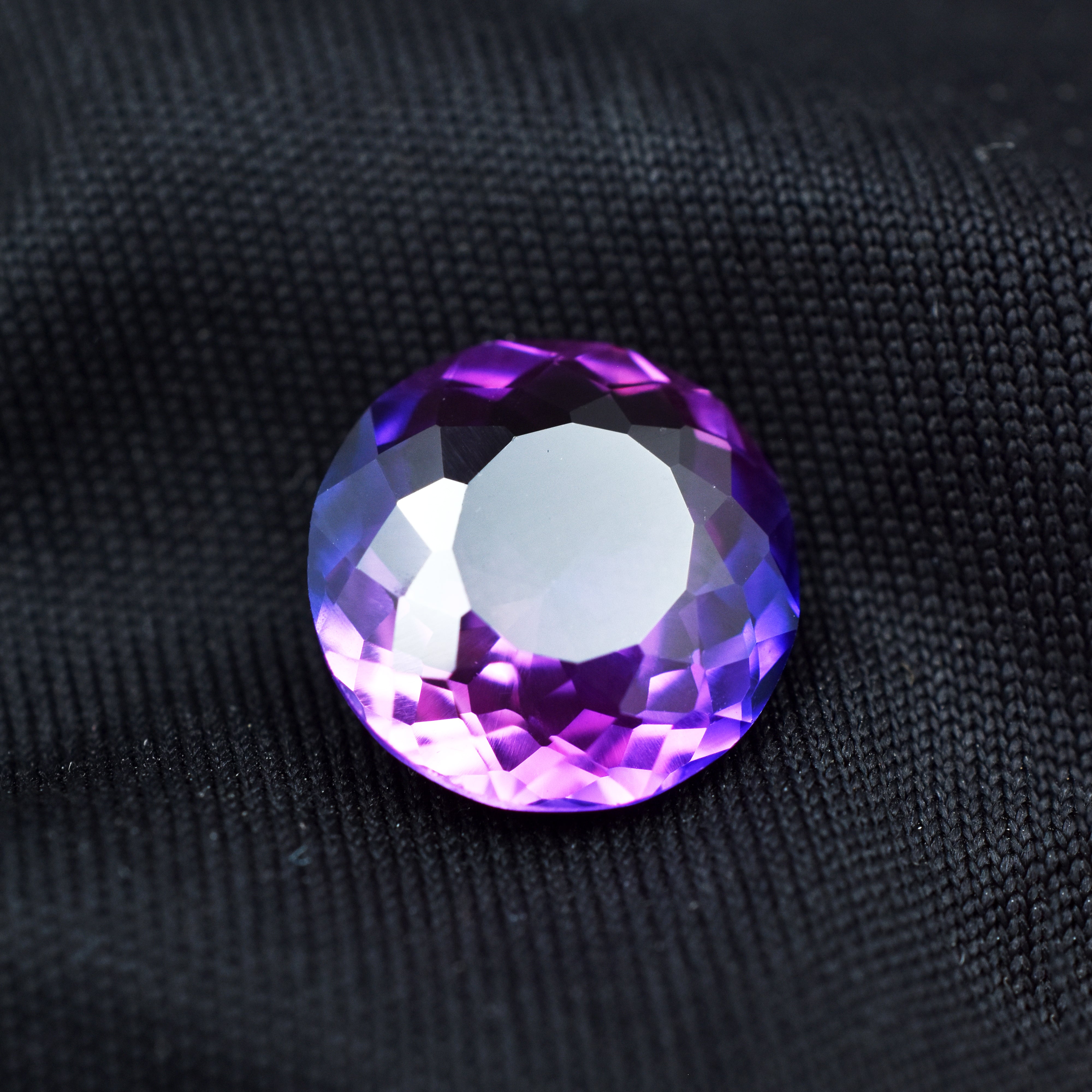 Certified Tanzanite 6.80 Carat Round Shape Natural Purple Tanzanite Loose Gemstone Purple Tanzanite Best For Overall Well-Being