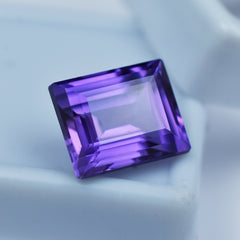 Color Change Purple Sapphire 7.84 Ct Pendant Making Gem Emerald Cut Loose Gem Natural Sapphire Certified Gem | Gift For Wife/Mother | Sapphire Jewelry | Best Offer