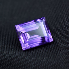 Color Change Purple Sapphire 7.84 Ct Pendant Making Gem Emerald Cut Loose Gem Natural Sapphire Certified Gem | Gift For Wife/Mother | Sapphire Jewelry | Best Offer