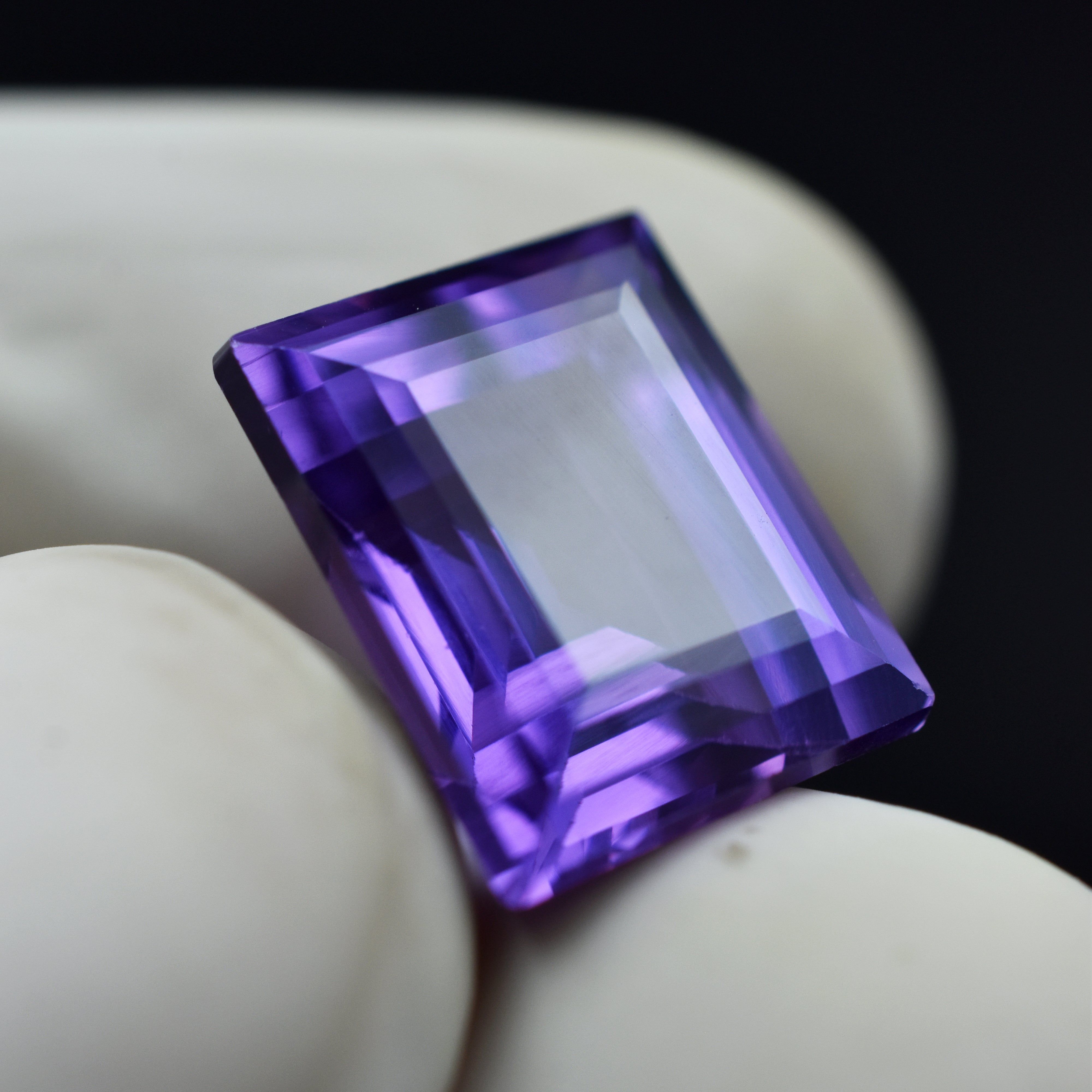 Color Change Purple Sapphire 7.84 Ct Pendant Making Gem Emerald Cut Loose Gem Natural Sapphire Certified Gem | Gift For Wife/Mother | Sapphire Jewelry | Best Offer