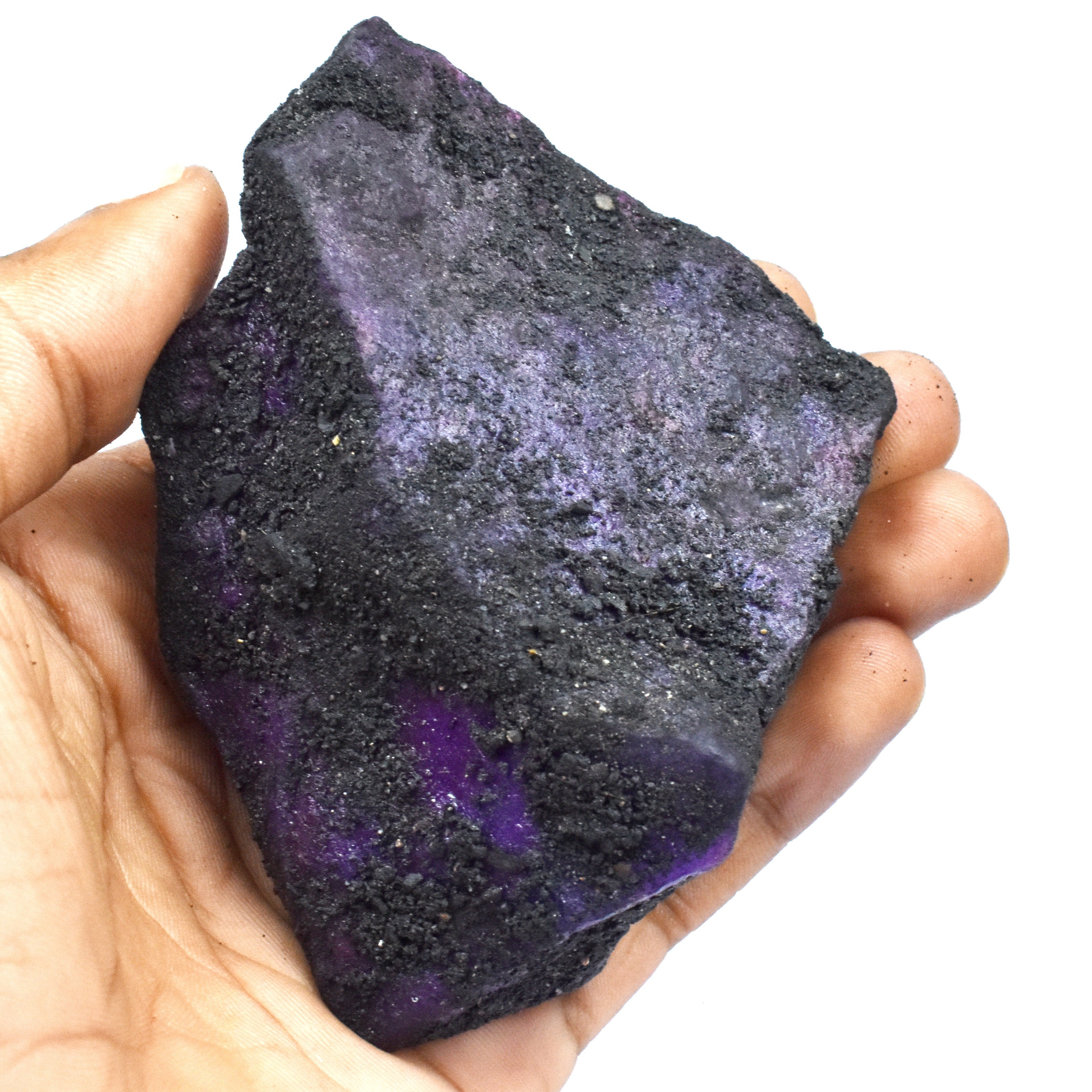 Certified Natural Purple Sapphire Huge Rough 500-620 Carat Earth Mined Loose Gemstone Use For Making Jewelry-Free delivery -Gift best price