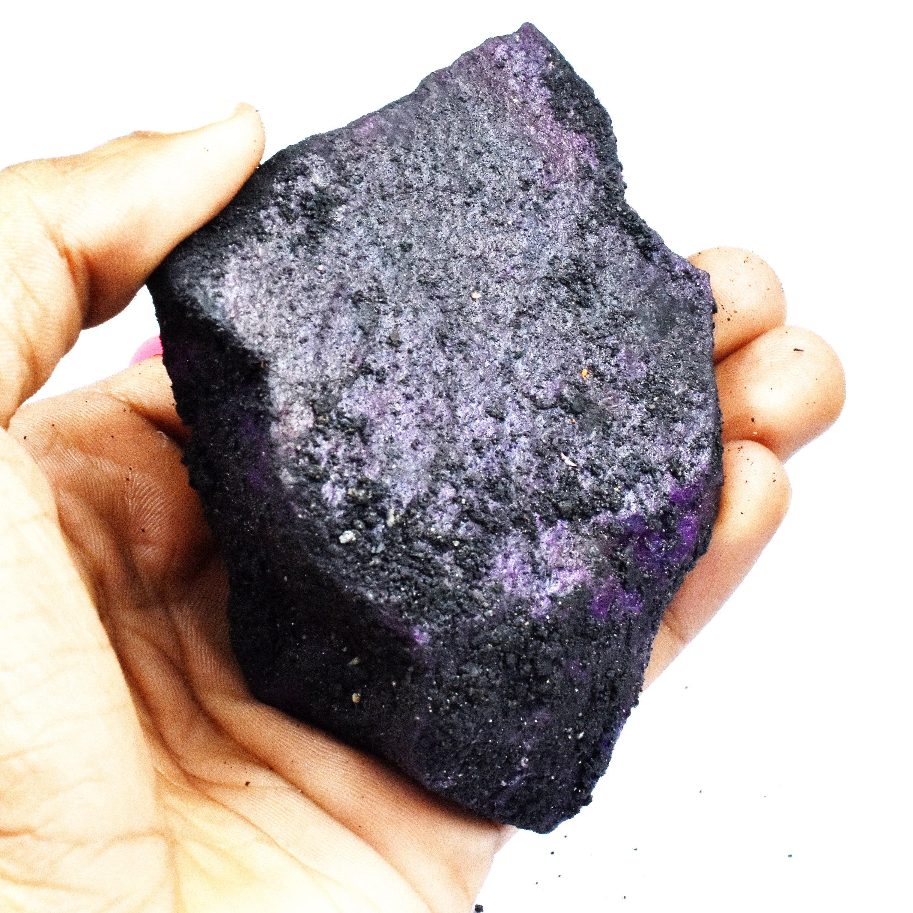 Certified Natural Purple Sapphire Huge Rough 500-620 Carat Earth Mined Loose Gemstone Use For Making Jewelry-Free delivery -Gift best price