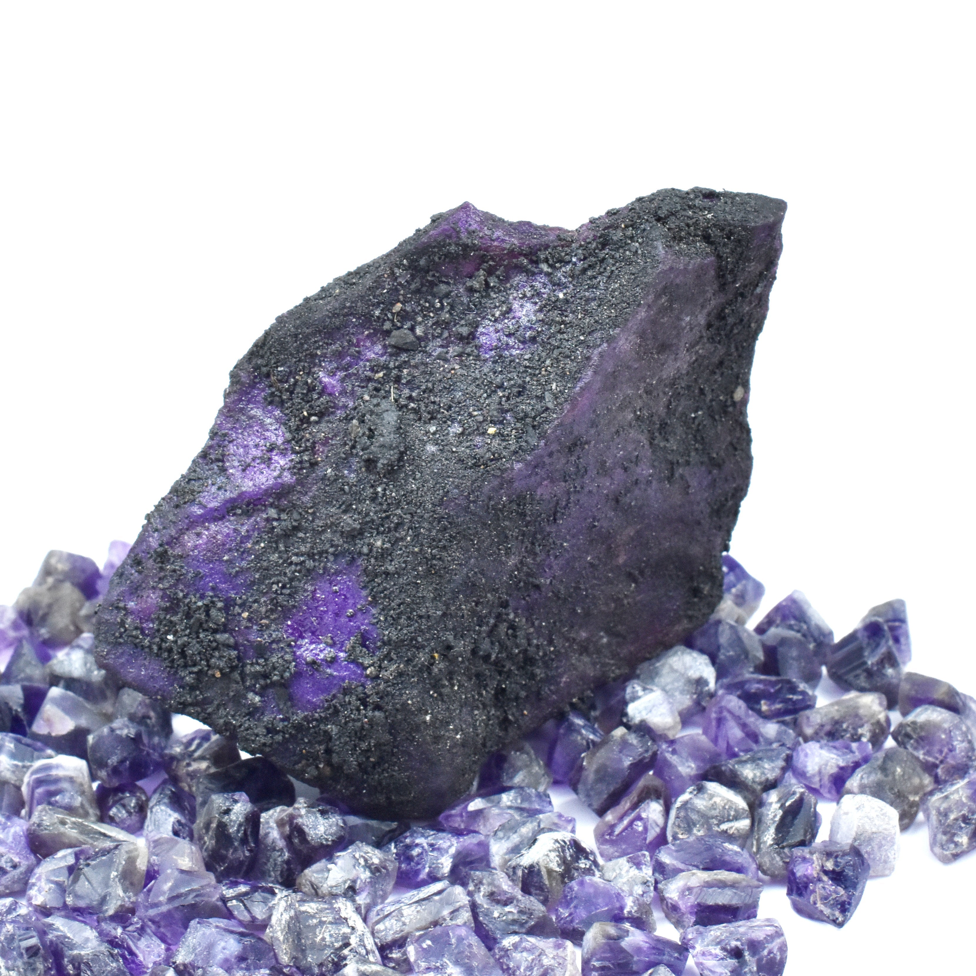 Certified Natural Purple Sapphire Huge Rough 500-620 Carat Earth Mined Loose Gemstone Use For Making Jewelry-Free delivery -Gift best price