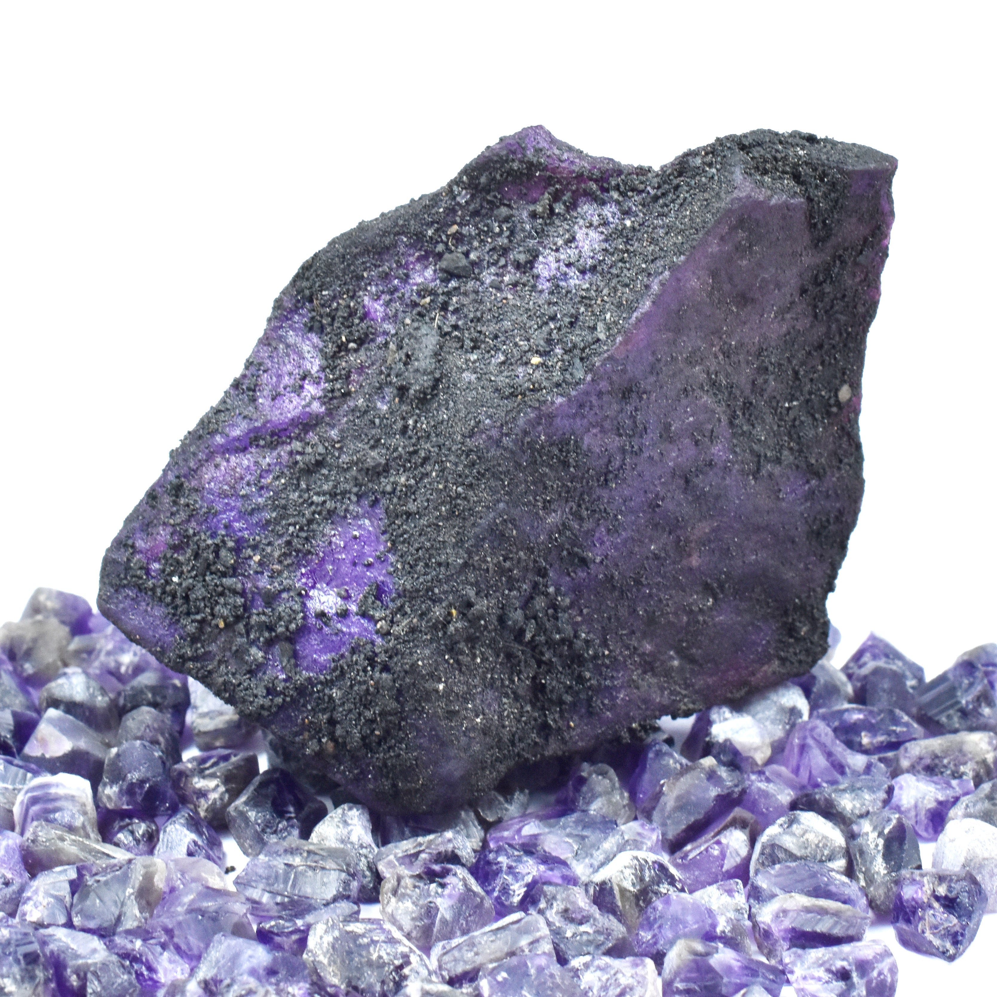 Certified Natural Purple Sapphire Huge Rough 500-620 Carat Earth Mined Loose Gemstone Use For Making Jewelry-Free delivery -Gift best price