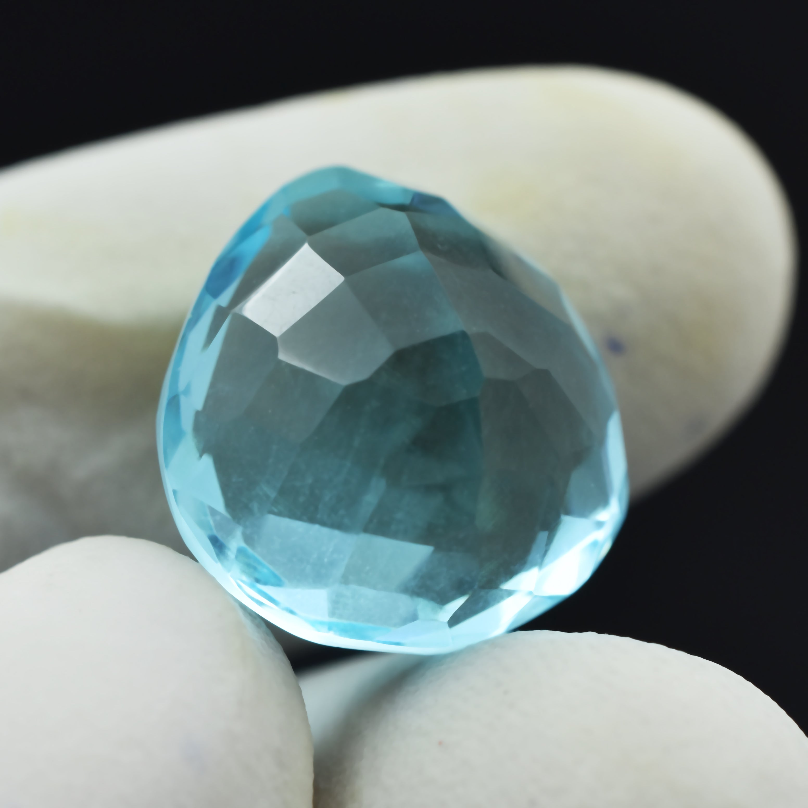 Achieve Best Stone , With Free DELIVERY & Gift Pear Cut Blue Aquamarine Gem 13.24 Ct Certified Natural Loose Gemstone , ON SALE