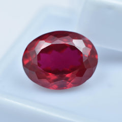 Rubies Red Natural 7.50 Carat Oval Shape Red Ruby Natural Certified Loose Gemstones Jewelry Making Stone Red Ruby Best For Good Luck