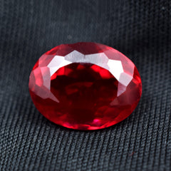 Rubies Red Natural 7.50 Carat Oval Shape Red Ruby Natural Certified Loose Gemstones Jewelry Making Stone Red Ruby Best For Good Luck