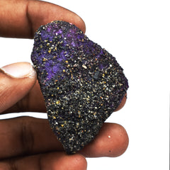 Certified Natural Huge Surprising 120.85 Carats Purple Sapphire Rough Gemstone Excellence Quality Rocks and Minerals 92x45 mm Gift Them want to improve their decision-making skills