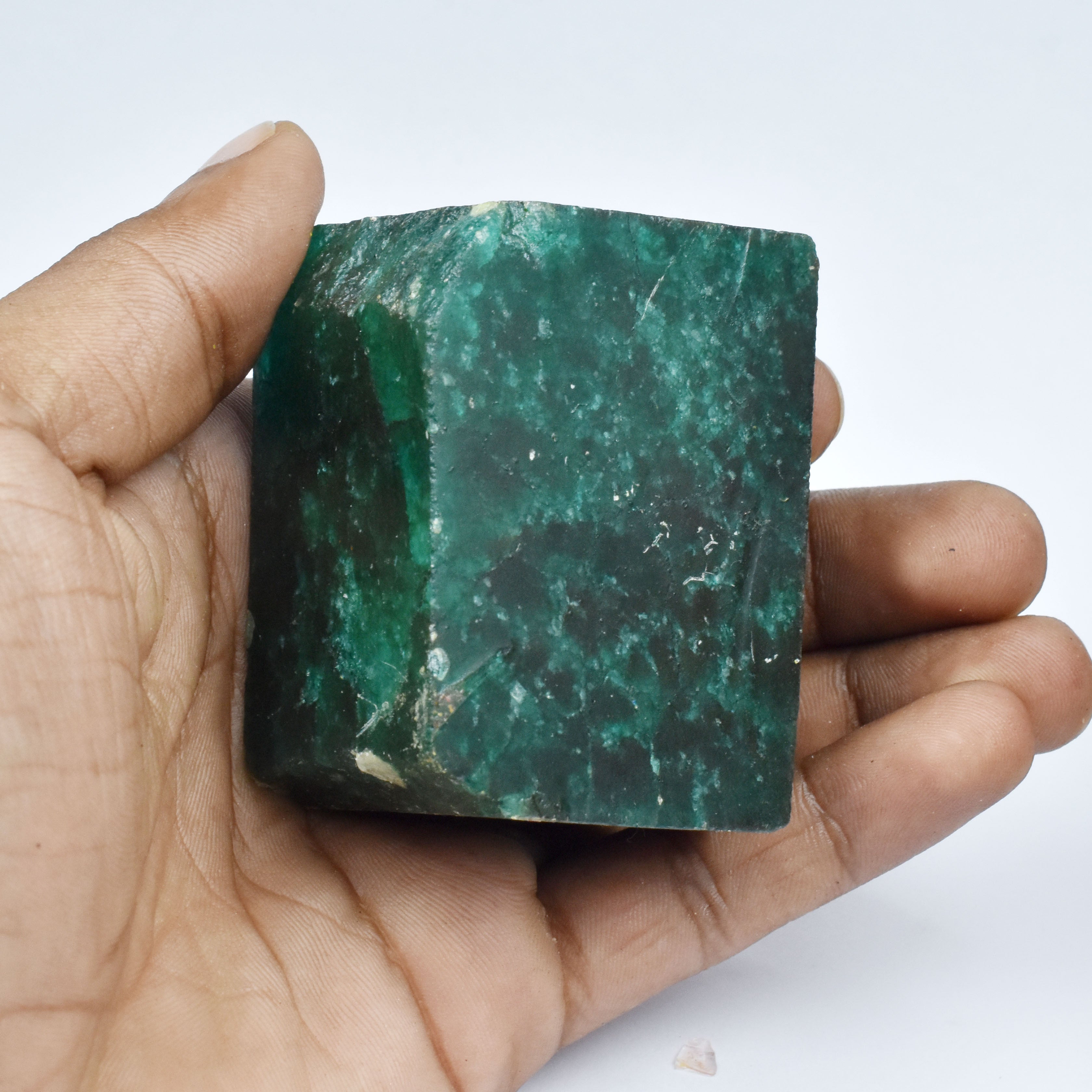 Certified Raw Emerald Natural 600 Carat Approx Uncut Green Raw Rough Earth Mined Raw Green Emerald Rough Gemstone For Ring | Free Delivery | Best Offer