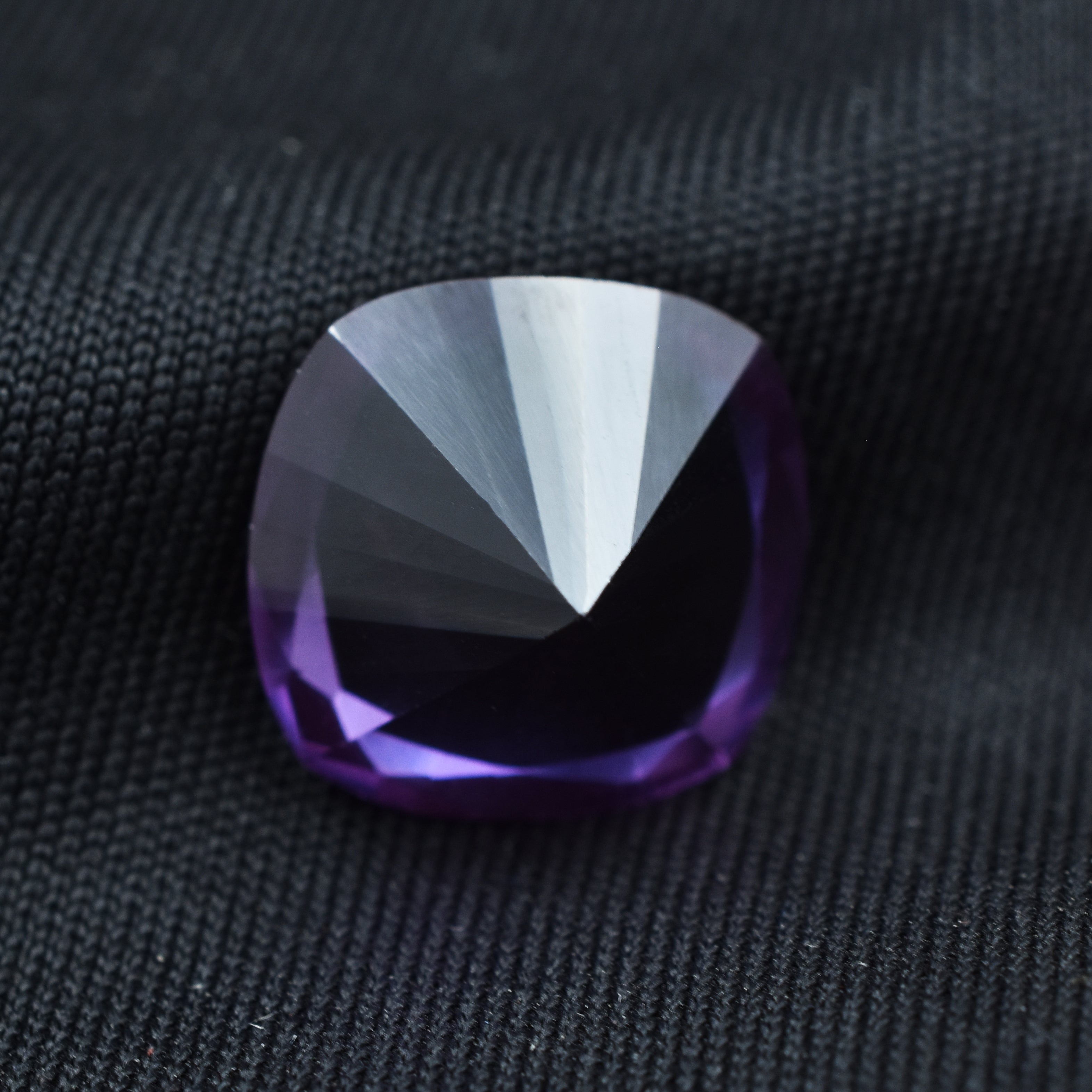 Extremely Rare Square Cushion Cut Purple Gem 8.95 Ct Color Change Sapphire Natural Certified Loose Gemstone , Best For Compatibility with Various Metals & Protection | Sapphire Rings | FREE Delivery FREE Gift