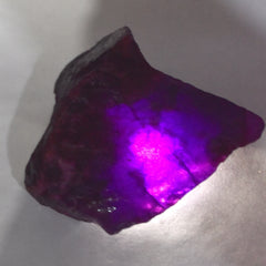 Uncut Huge Raw Rough CERTIFIED Purple Sapphire 800 Ct Natural Loose Gemstone  Uncut Shape Earth Mined Purple Sapphire Rough Rare Mines Found Rock Gemstone