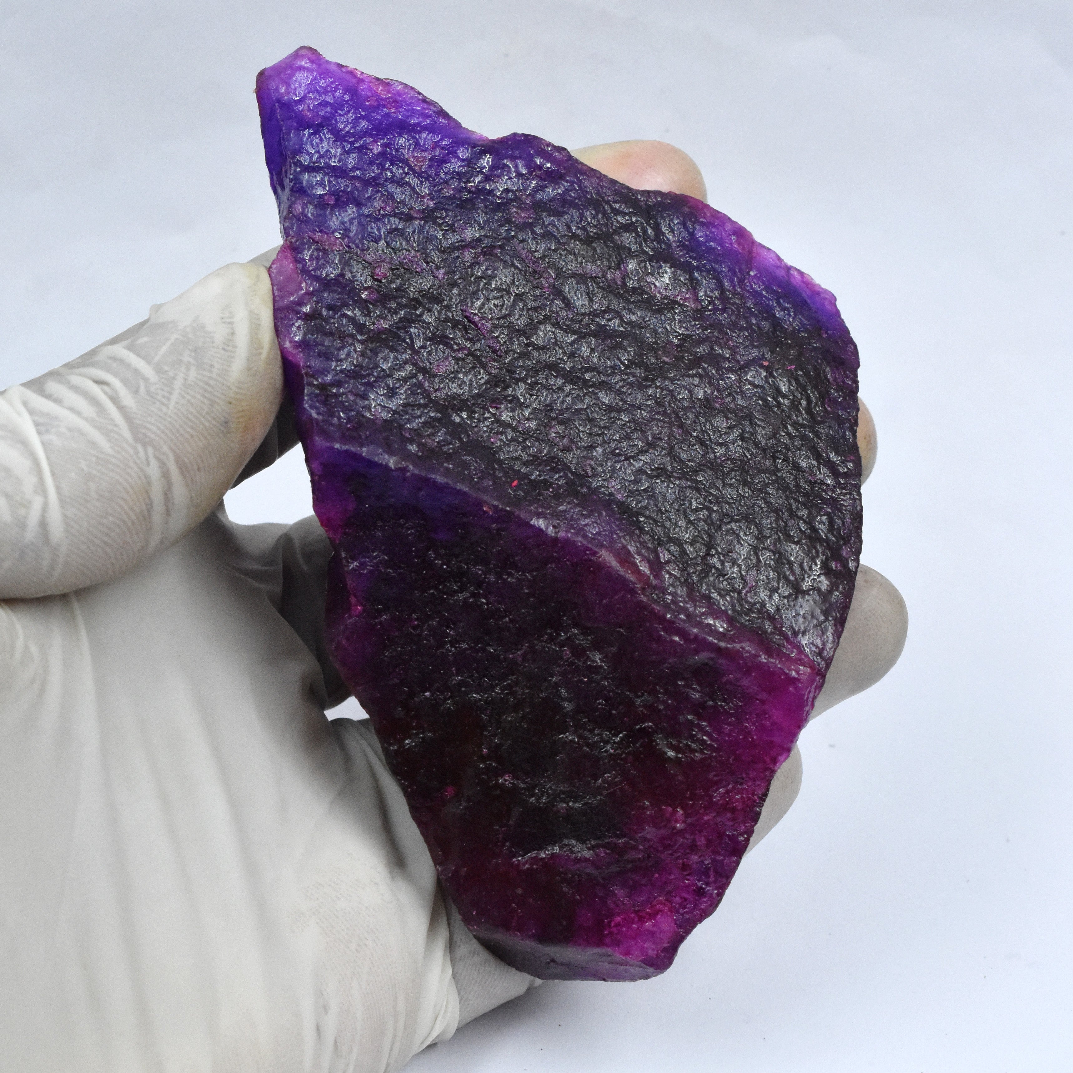 Natural Purple Sapphire Raw Rough Uncut 849.95 Carat Loose Gemstone CERTIFIED  Earth Mined Loose Gemstone Use For Making Jewelry-Free delivery -Gift best price