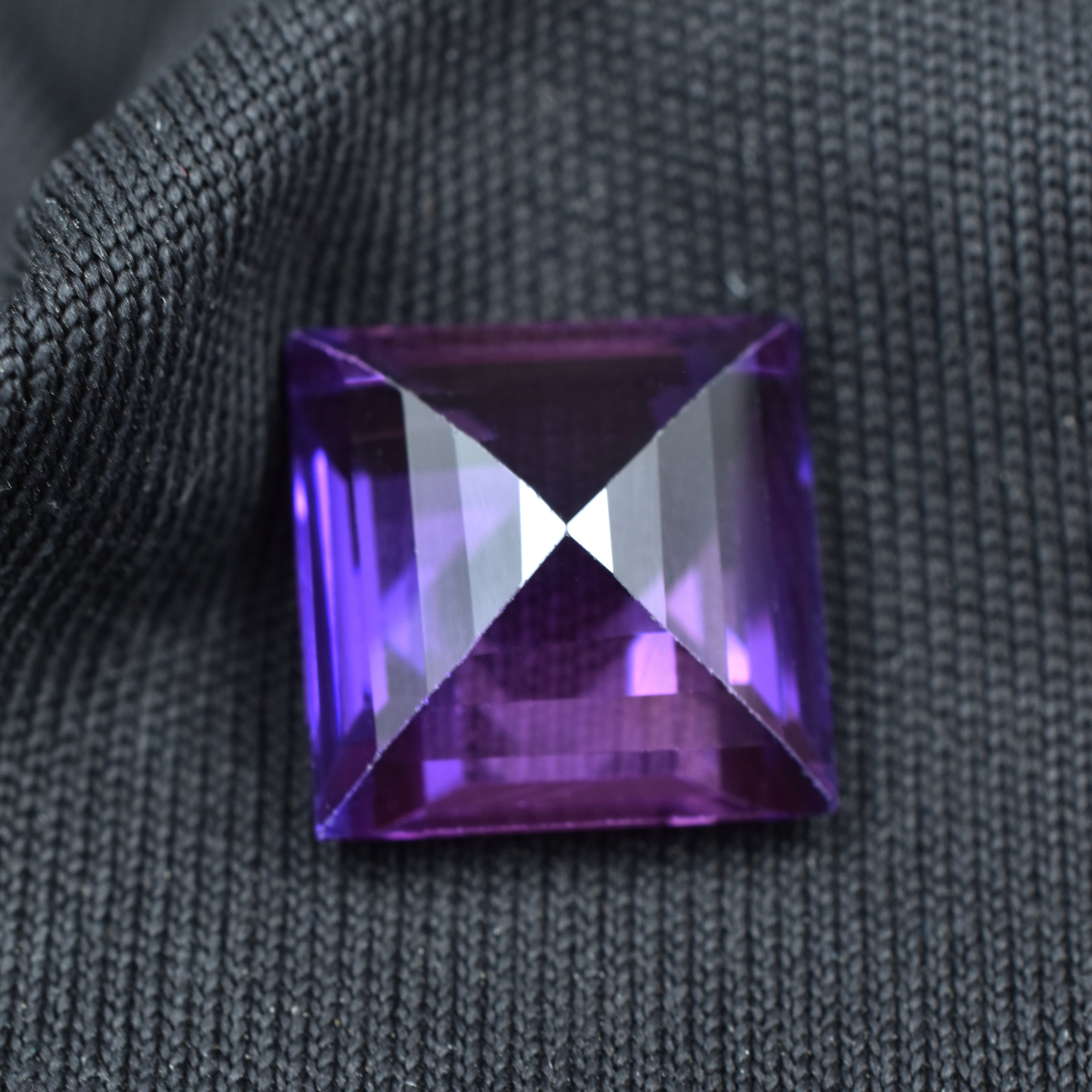 Natural Color Change CERTIFIED Purple Sapphire 8.65 Ct Square Shape Loose Gemstone , A++ Quality Sapphire Gemstone | Best For Necklace | Best Free Shipping Service With Free Gift