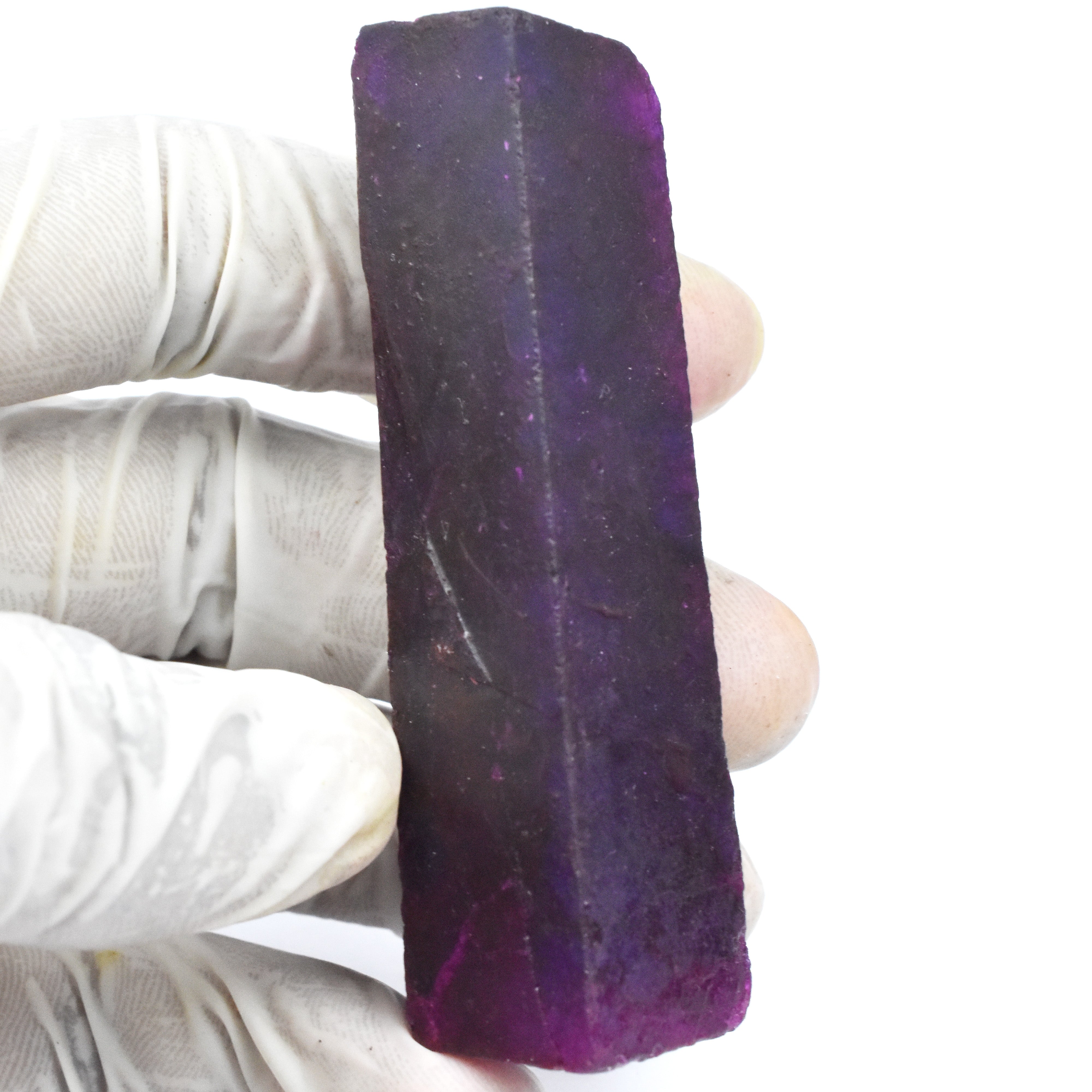 Uncut Purple Sapphire Rough Raw 125.54 Ct Natural Uncut CERTIFIED Loose Gemstone Excellent Quality Of  Earth Mined Purple Sapphire Rough Rare Mines Found Rock Gemstone