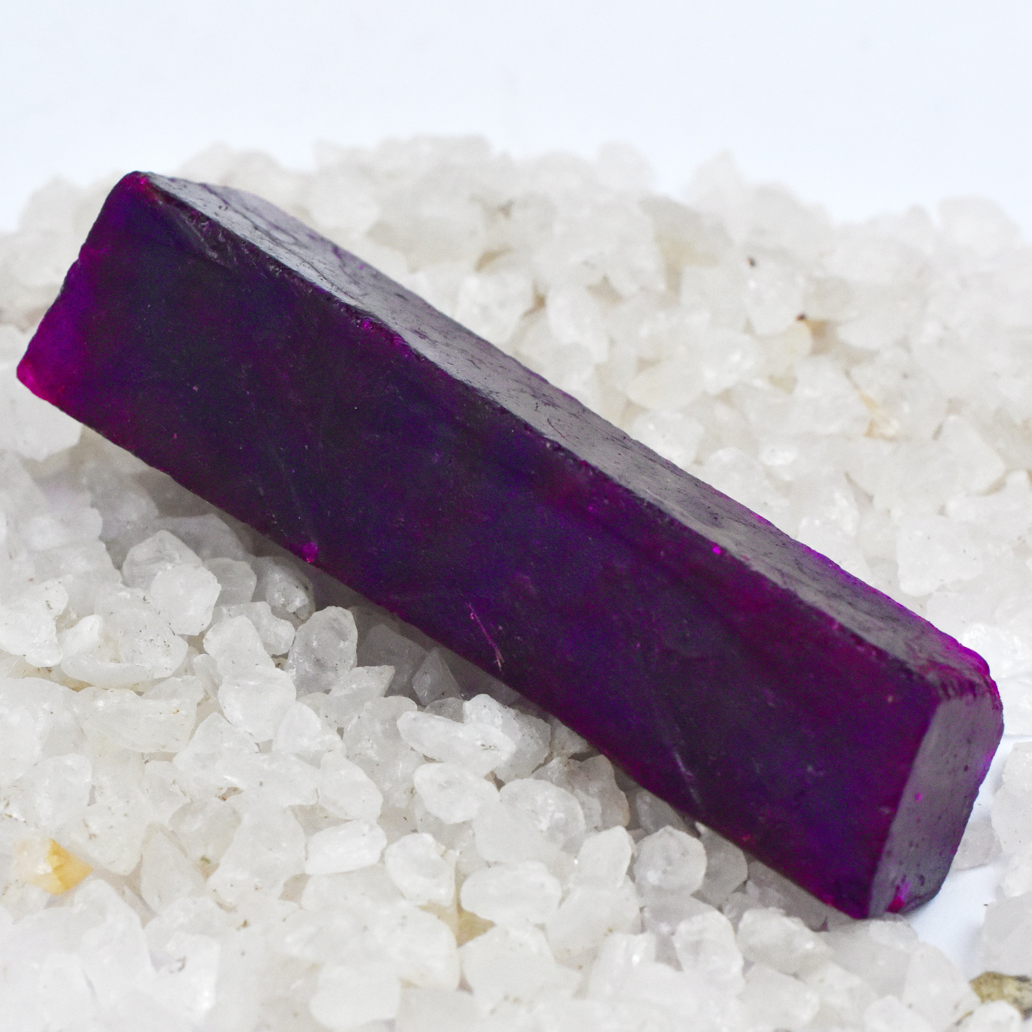 Uncut Purple Sapphire Rough Raw 125.54 Ct Natural Uncut CERTIFIED Loose Gemstone Excellent Quality Of  Earth Mined Purple Sapphire Rough Rare Mines Found Rock Gemstone