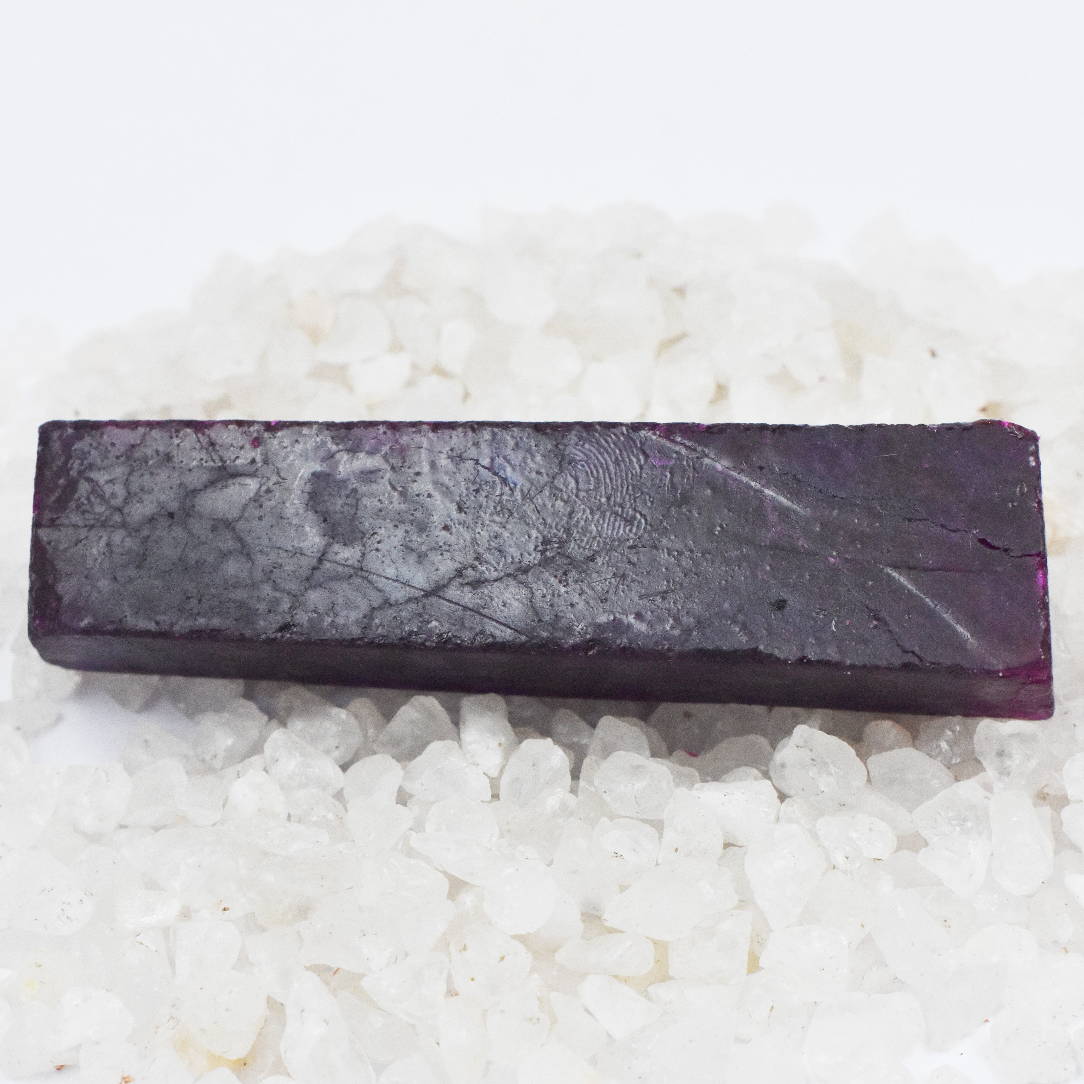 Uncut Purple Sapphire Rough Raw 125.54 Ct Natural Uncut CERTIFIED Loose Gemstone Excellent Quality Of  Earth Mined Purple Sapphire Rough Rare Mines Found Rock Gemstone