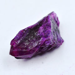 Earth Mined Purple Sapphire 102.60 Carat Natural Rough Loose Gemstone CERTIFIED  High-Quality Chunk Uncut Shape ON Best Price Best Quality Free Delivery Free Gift