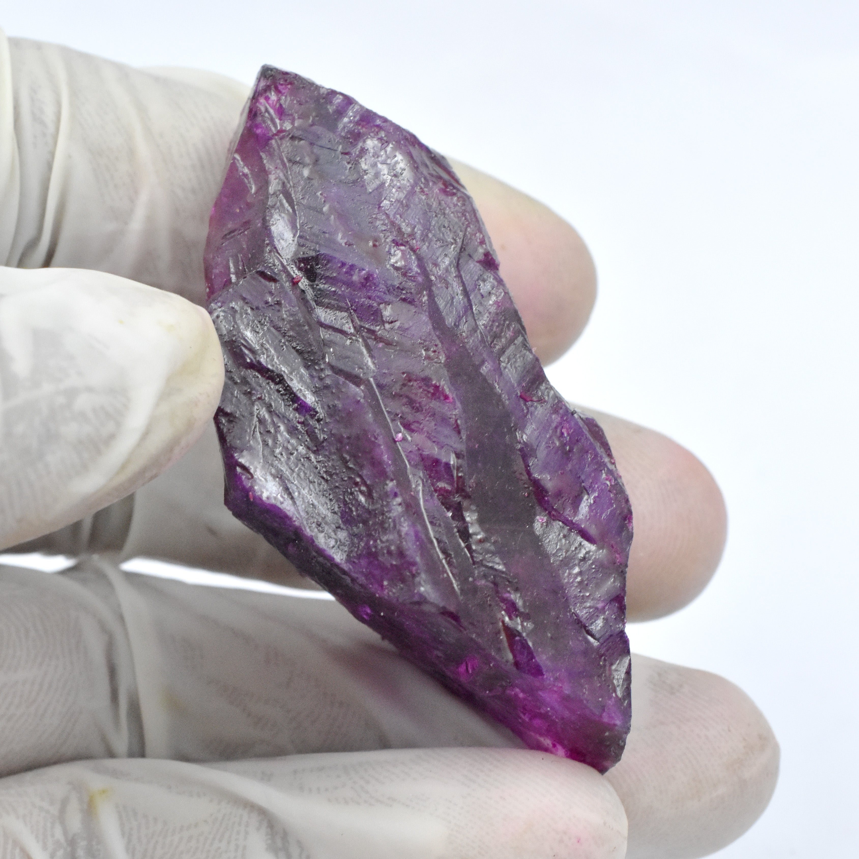 Season Sale !! Purple Sapphire 175.90 Carat Certified Natural Purple Sapphire Gemstone Rough Hurry Up Now Season End Sale Sapphire Excellent For Protection Good luck