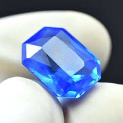 Natural Tanzanite 8.60 Carat Emerald Shape Blue Tanzanite Natural Certified Loose Gemstone From Tanzania