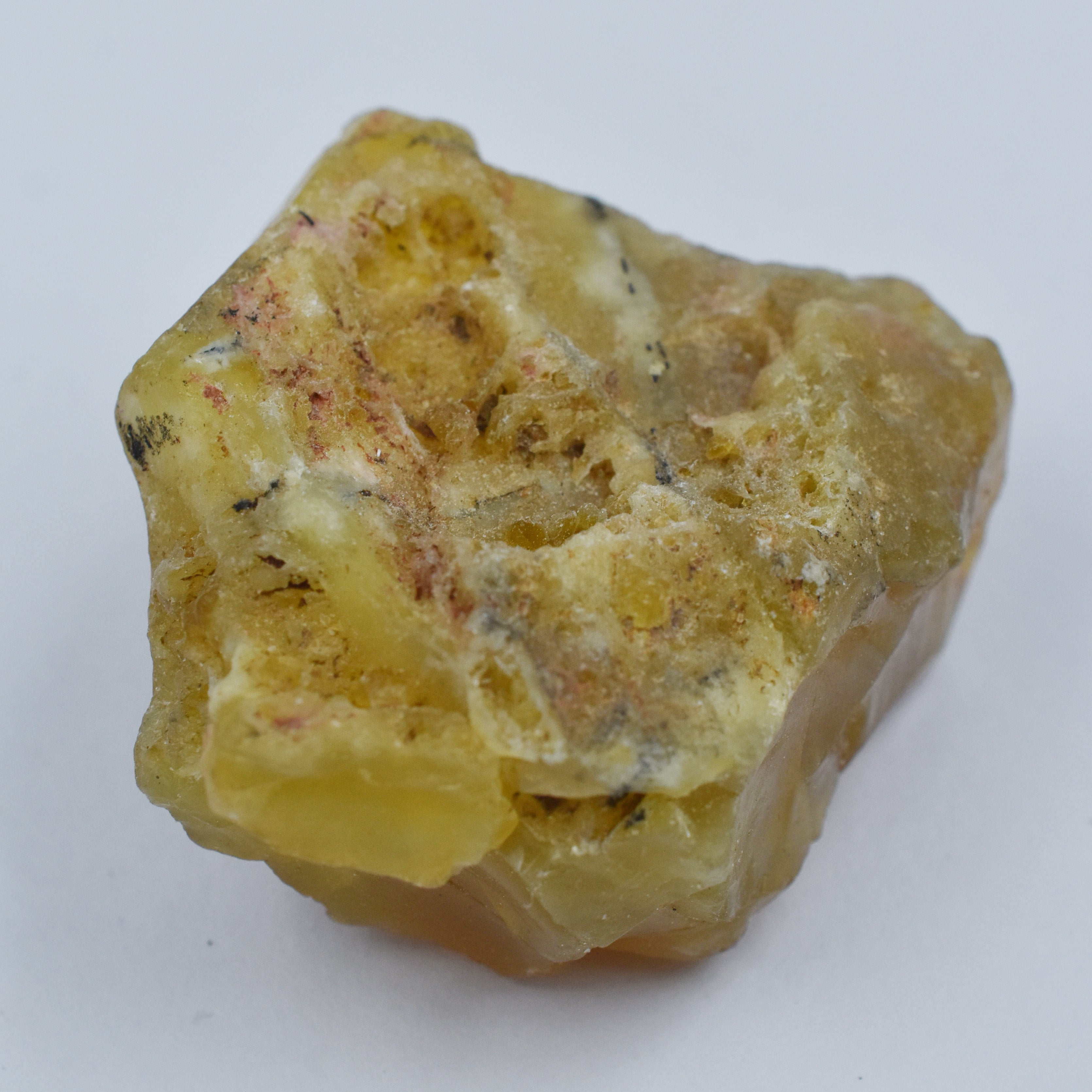 Earth Mind Natural Opal rough 111 Carat Yellow Opal Raw Uncut Certified Earth Mind Raw Opal Uncut Rough Use In Making Jewelry Loose Gemstone