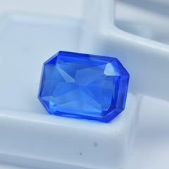 Natural Blue Tanzanite 8.85 Carat Emerald Shape Blue Tanzanite Natural Certified Loose Gemstone December Tanzanite