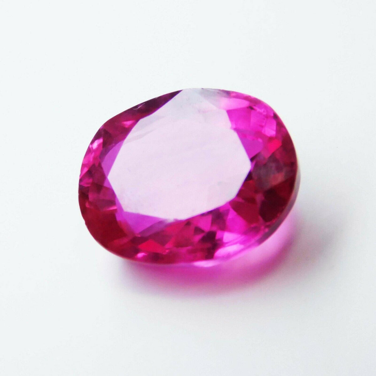 CERTIFIED Oval Cut 5.55 Ct Loose Gemstone Natural Pink Beautiful Tourmaline