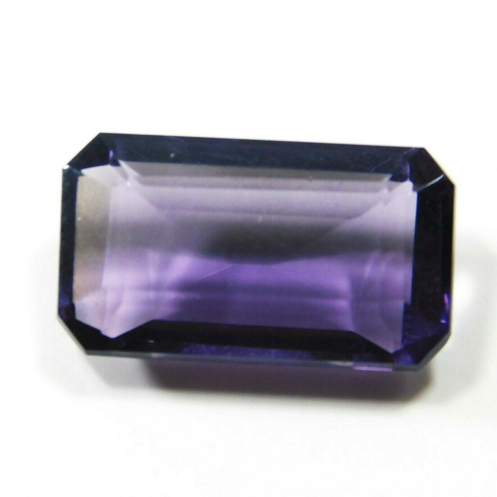 CERTIFIED Purple Amethyst Baguette Cut 10.55 Carat Natural Loose Gemstone