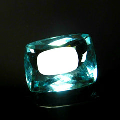 51.23 Ct Blue Aquamarine Loose Gemstone CERTIFIED Cushion Cut Huge Size AAAA++