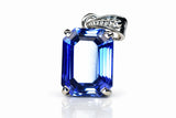 natural sapphire pendant