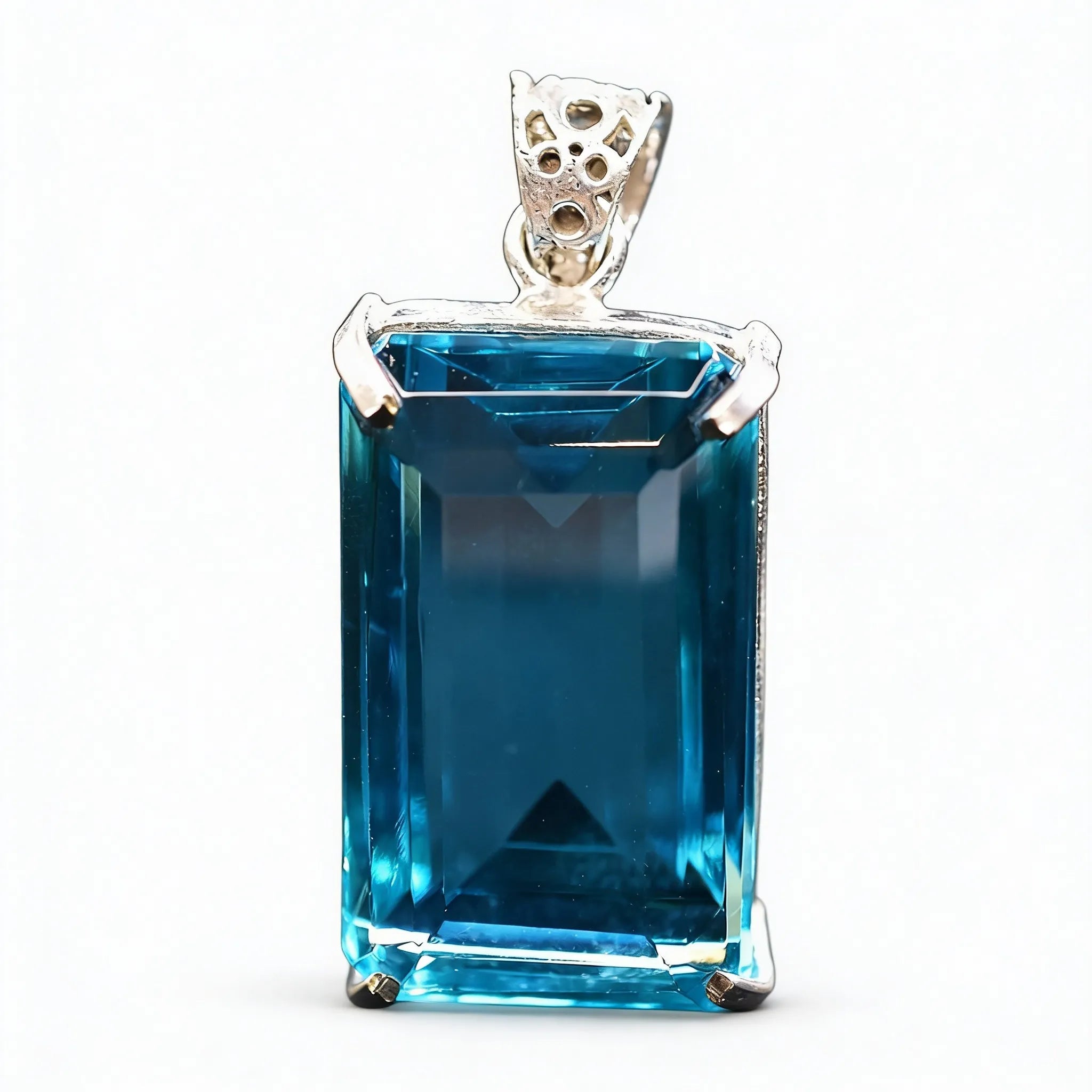 sapphire pendant for women