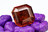 Square 8.90 Ct NATURAL Sapphire CERTIFIED Stunning Padparadscha Loose Gemstone