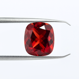 11.00 Ct Natural  Padparadscha Sapphire Cushion Cut CERTIFIED Loose Gemstone