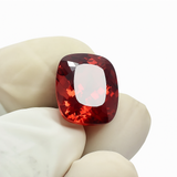 11.00 Ct Natural  Padparadscha Sapphire Cushion Cut CERTIFIED Loose Gemstone