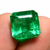 Certified Zambian Emerald Loose Gemstone 9.90 ct Natural Gemstone Sale