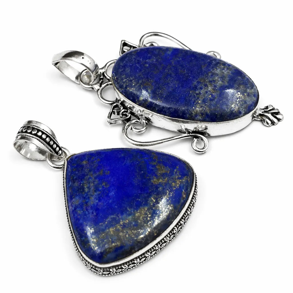 natural lapis pendant