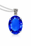 sapphire pendant for women