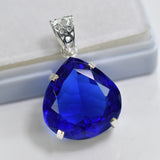 topaz pendant for women