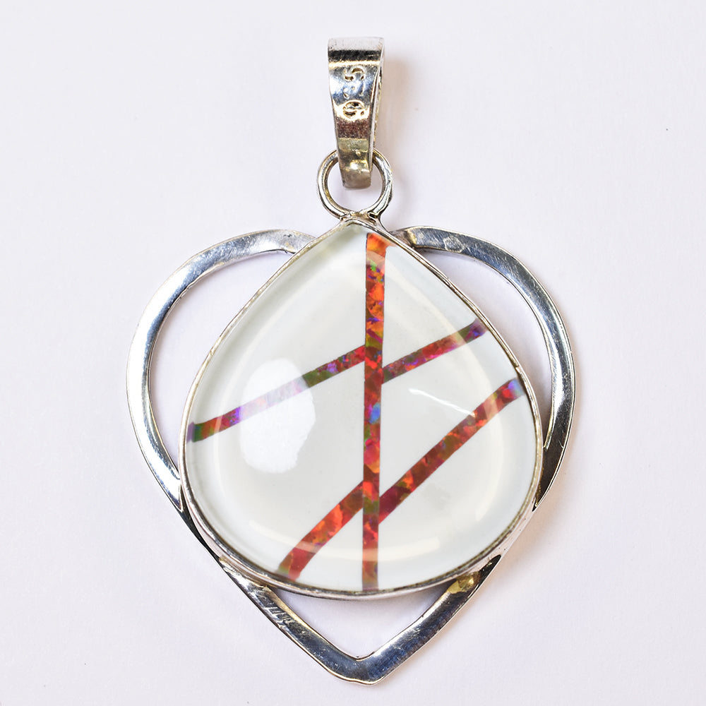 natural opal pendant