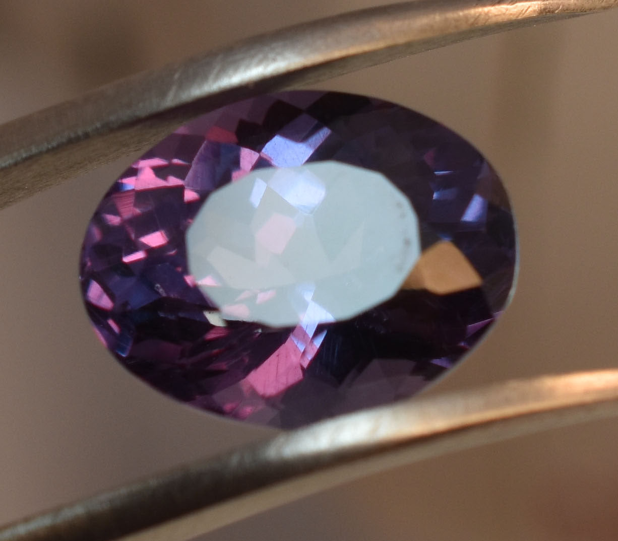 Color Change Alexandrite 5.95 Ct Natural Oval Cut CERTIFIED Rare Loose Gemstone