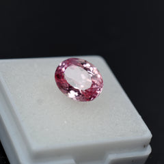 Perfect Padparadscha 5.15 Ct Sapphire Oval Cut Natural CERTIFIED Loose Gemstone