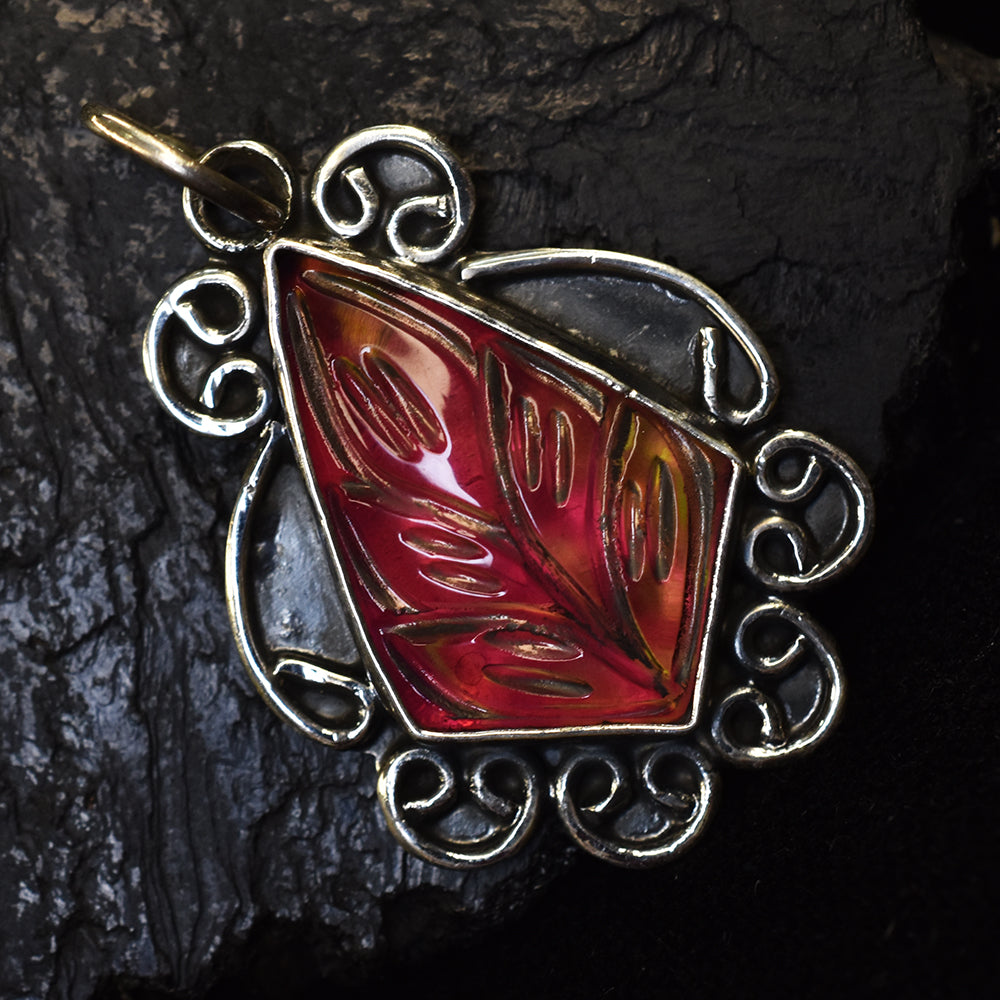 Certified Natural 46 Ct 925 Sterling Silver Opal Gemstone Fancy Pendant