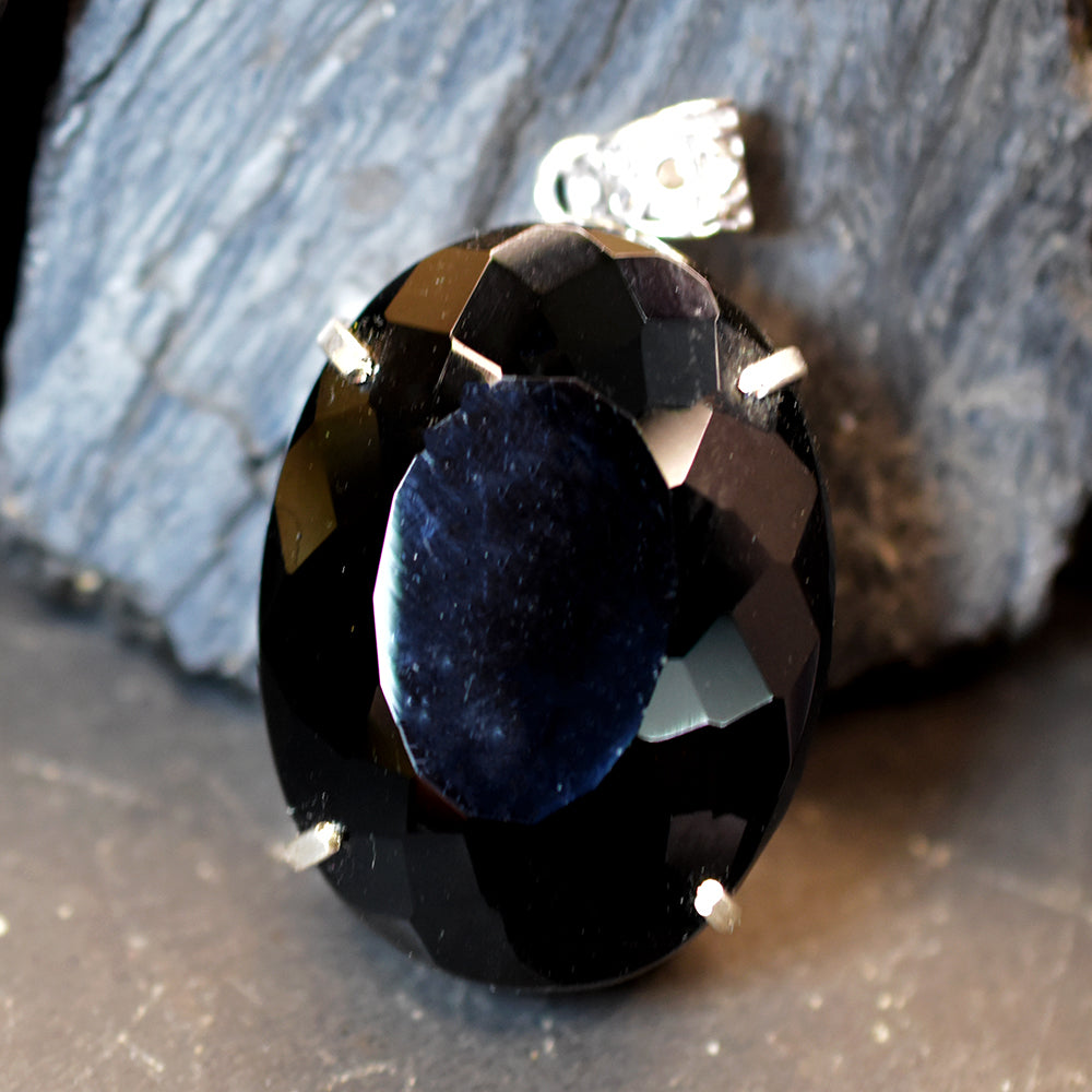 Lab Created Certified 195Ct Green Emerald 925 Sterling Silver Oval Gems Pendant