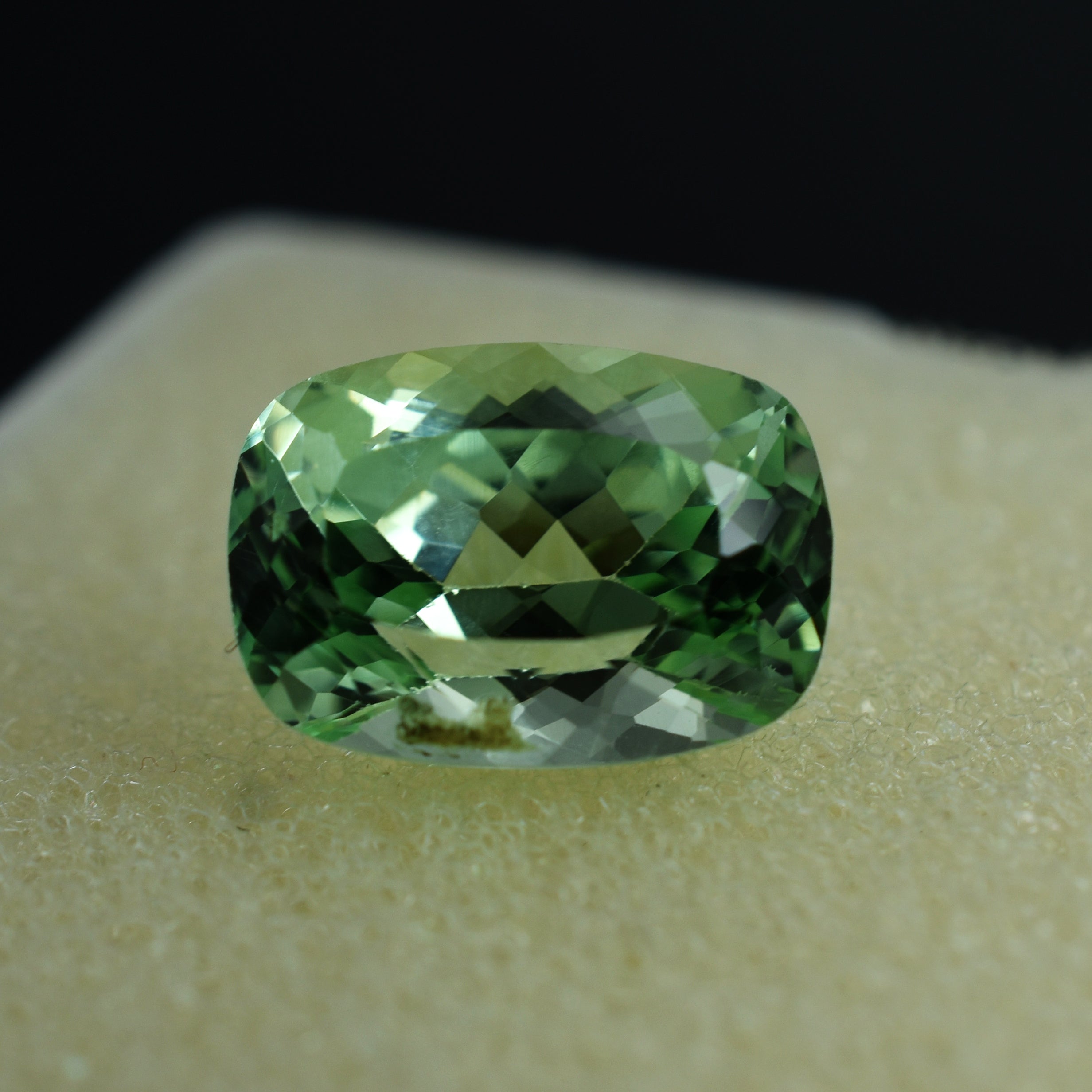 Bluish Green Tourmaline Loose Gemstone CERTIFIED 11.55 Ct Natural Cushion Shape